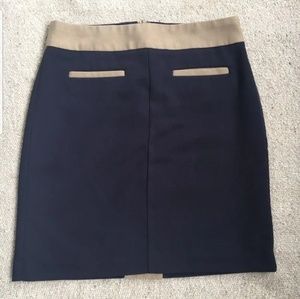 [Worthington] color block skirt